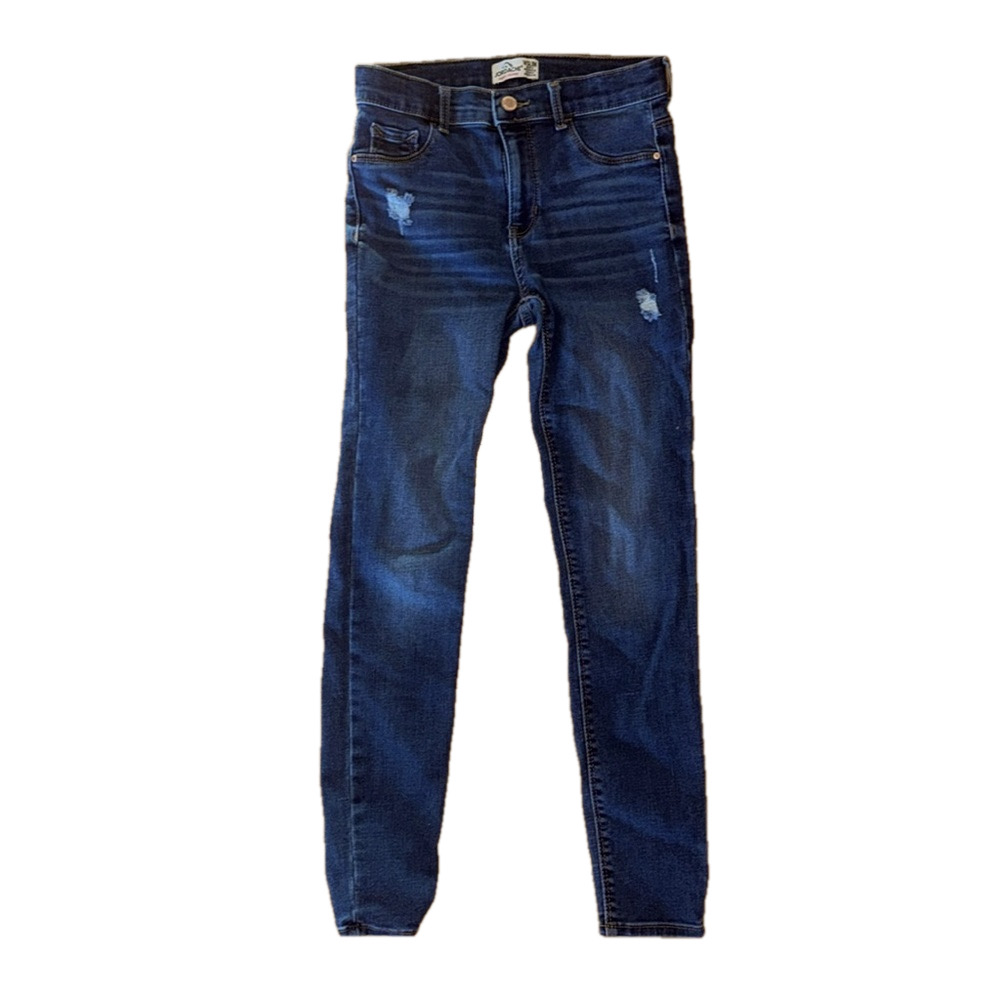 Jordache Super Skinny Distressed Jean Girls 14 Slim
